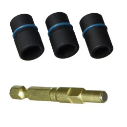KOŃCÓWKA MAGNETYCZNA 10MM 3 SZT. Z WYMIENNYM UCHWYTEM