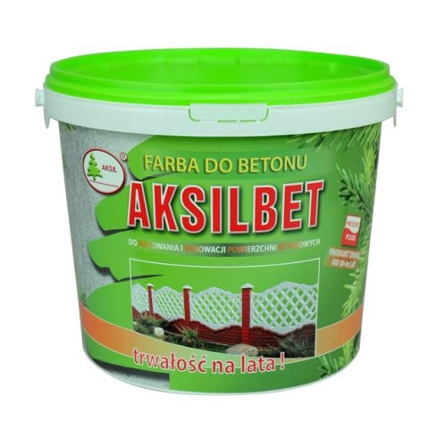 AKSILBET FARBA DO BETONU POPIELATY 5L