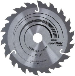 PIŁA TARCZOWA H SPEEDLINE 160*2,4*20Z*18