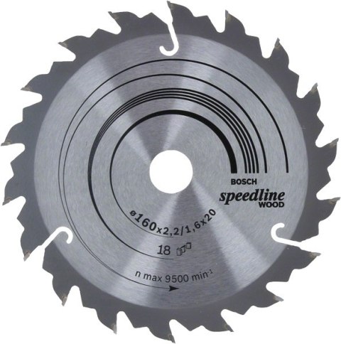 PIŁA TARCZOWA H SPEEDLINE 160*2,4*20Z*18