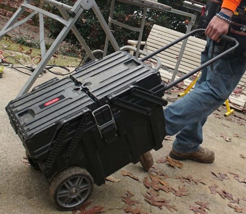 SKRZYNKA NARZĘDZIOWA NA KÓŁKACH KETER CANTILEVER JOB BOX