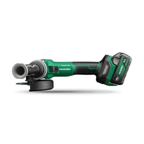 SZLIFIERKA KĄTOWA AKUMULATOROWA 125MM 18V 2*5.0AH HITSYSTEM