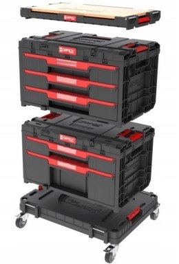ZESTAW QBRICK SYSTEM ONE DRAWER WORKSHOP SET 4, SZUFLADY