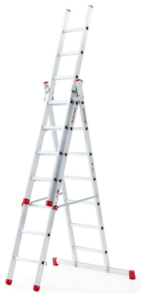 DRABINA TRZYELEMENTOWA 3X7 SZCZEBLI AK225.3SC - F. SCHODOWA