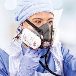 JSP PÓŁMASKA FORCE8 Z FILTRAMI PRESSTOCHECK P3