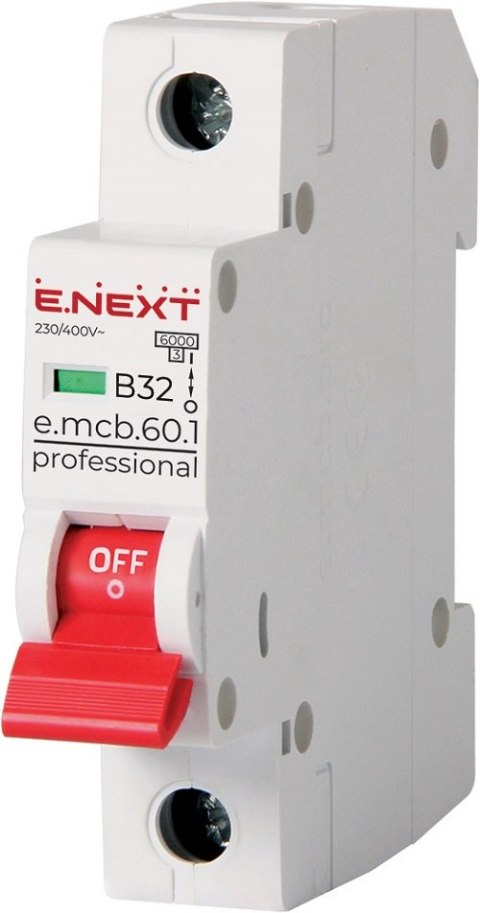 WYŁĄCZNIK NADPRĄDOWY MCB.PRO60 1P B32A 6KA