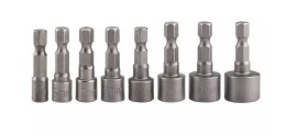 ZESTAW NASADEK DO WKRĘTARKI 5/6/7/8/9/10/11/13MM, HEX 8 SZT