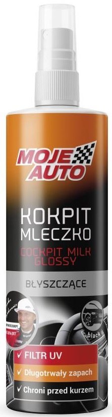 MLECZKO DO KOKPITU BŁYSK-BLACK 300ML