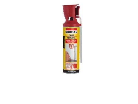 PIANKA MONTAŻOWA WĘŻYKOWA SOUDAL GENIUS GUN 500ML