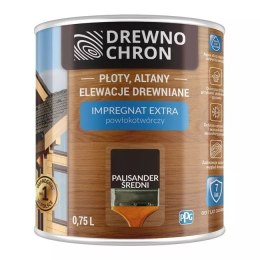 DREWNOCHRON IMPREGNAT POWŁOKOTWÓRCZY PALISANDER ŚREDNI 0.75L