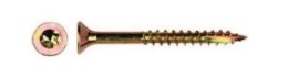 WKRĘT DO DREWNA OCYNK ŻÓŁTY NA TORX PFS+ T20 4.0*70MM