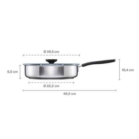PATELNIA SZEFA KUCHNI Z POKRYWKĄ FUNCTIONAL FORM 26CM