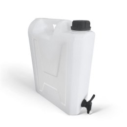 KANISTER NA WODĘ Z KRANEM PLASTIKOWYM 10L 3/4''